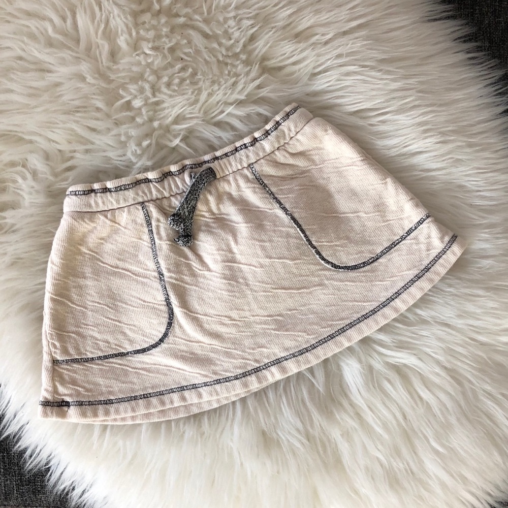 ZARA🧚‍♀️Baby Girl 2-Pocket Cotton Mini Skirt🧚‍♀️